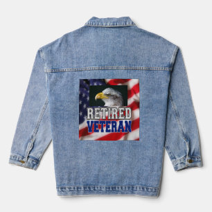 Veteraan in ruste denim jacket