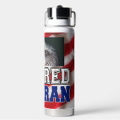 Veteraan in ruste waterfles (Achterkant)