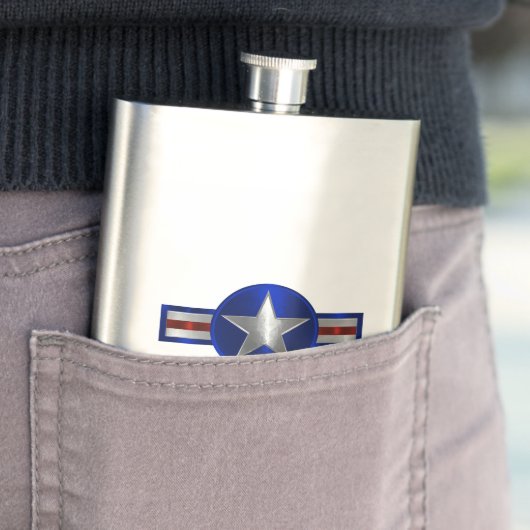 veteraan Keepomwille van de luchtmacht Flacon (Voorbeeld)