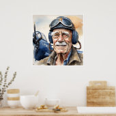 Veteraan - Kunstdruk Poster (Keuken)