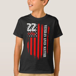 Veteraan Leeft Zelfmoord Bewustzijn PTSS Veteraan T-shirt