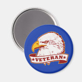 Veteraan Magneet (Voorkant / Achterkant)