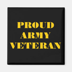 Veteraan Magnet Proud Army Magneet