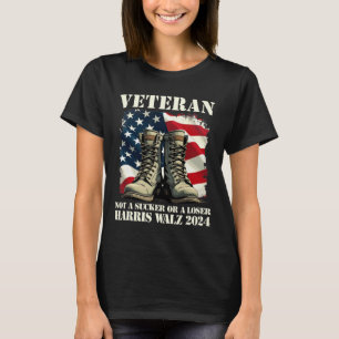 Veteraan niet een sucker of een verliezer Harris W T-shirt