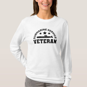 Veteraan onderzeese dienst - militair ontwerp t-shirt