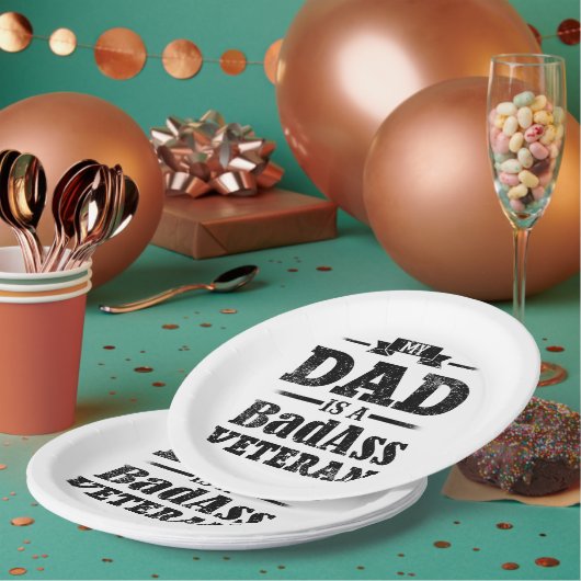 Veteraan Papieren Bordje (Multi)