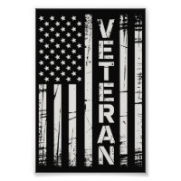 Veteraan Patriottische Amerikaanse Leger Vlag Amer