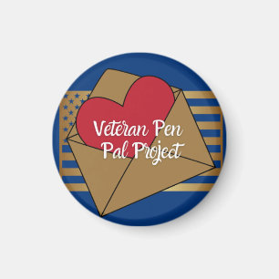 Veteraan Pen Pal Magnet Magneet