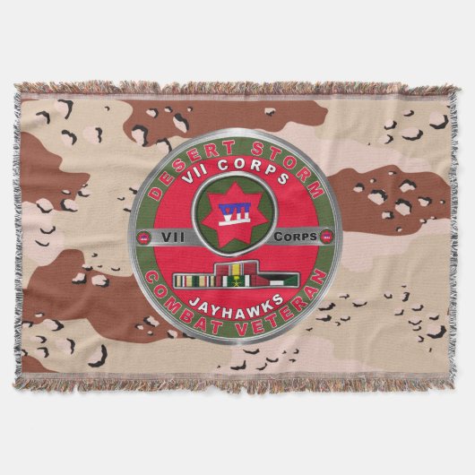 Veteraan Storm Armored Corps Desert Deken (Voorkant)