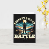 Veteraan Suicide Awareness Mental Health Military Kaart (Gele Bloem)