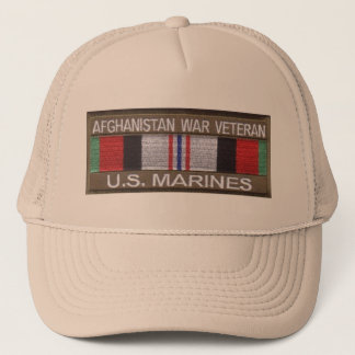 veteraan van afghanistan trucker pet