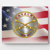 Veteraan van Cavalry "CAV Trooper" Fotoplaat (Voorkant)