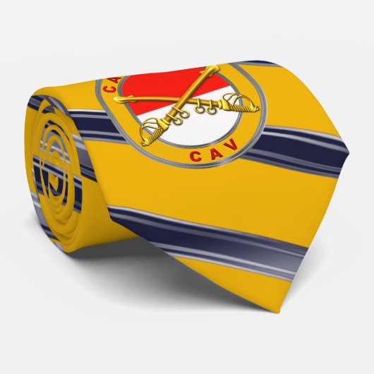 Veteraan van Cavalry "CAV Trooper" Stropdas (Opgerold)