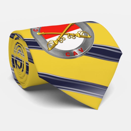Veteraan van Cavalry "CAV Trooper" Stropdas (Opgerold)