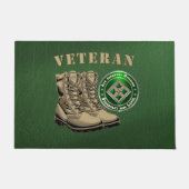 Veteraan van de 4e Infanteriedivisie Deurmat (Voorkant)