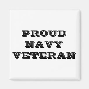 Veteraan van de marine van Magnet Proud Magneet