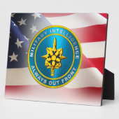 Veteraan van de Militaire Inlichtingendienst Fotoplaat (Zijkant)