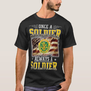 Veteraan van de militaire politie altijd een solda t-shirt