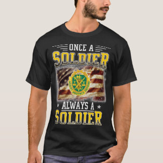 Veteraan van de militaire politie altijd een solda t-shirt
