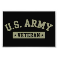 Veteraan van het Amerikaanse leger Amerikaanse vla