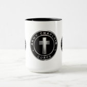 Veteraan van het Chaplain Corps Army Mok (Midden)