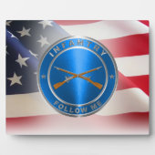 Veteraan van het Infanterieleger Fotoplaat (Voorkant)