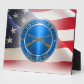 Veteraan van het Infanterieleger Fotoplaat (Zijkant)