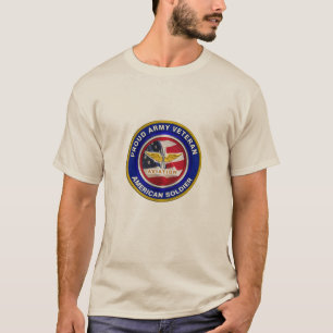 Veteraan van het leger t-shirt