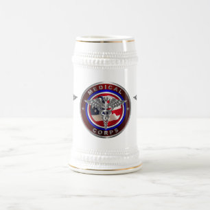Veteraan van het medisch korps bierpul