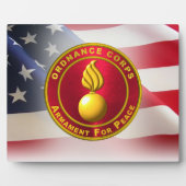 Veteraan van het Ordnance Corps Army Fotoplaat (Voorkant)