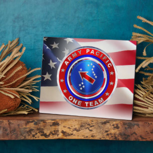 Veteraan van het Pacifische Commandant Fotoplaat