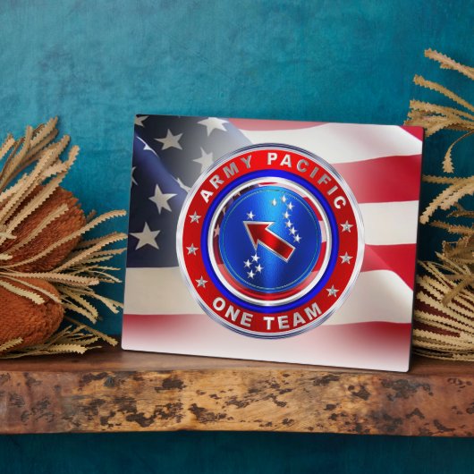 Veteraan van het Pacifische Commandant Fotoplaat (Zijkant)