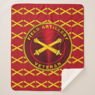Veteraan van veldartillerie sherpa deken