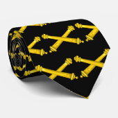 Veteraan van veldartillerie stropdas (Opgerold)