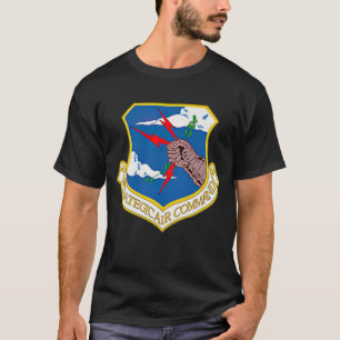 Veteraan Veteraan van het strategische luchtcomma T-shirt