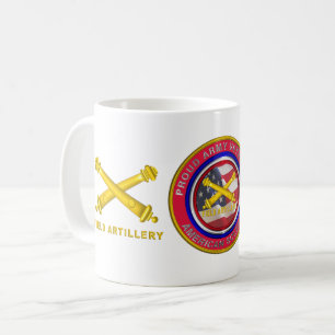 Veteraan Veteraan Veldartillerie Soldaat van het r Koffiemok