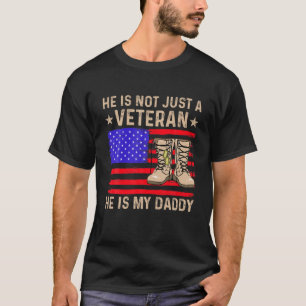 Veteraan Veteran Veteran Veterans Vlag Veteranen T-shirt