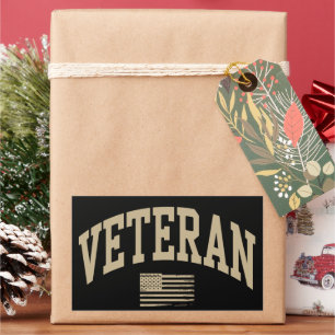 Veteraan Veteranen Dag VS Verenigde Staten Amerika Rechthoekige Sticker