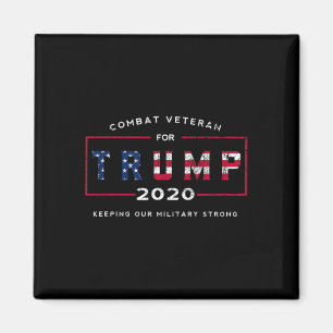 Veteraan voor Trump 2020&#; - Houd onze militaire Magneet