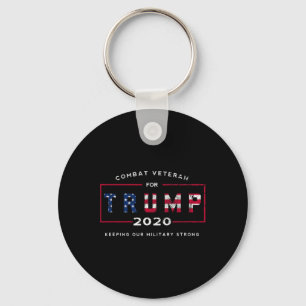 Veteraan voor Trump 2020&#; - Houd onze militaire Sleutelhanger