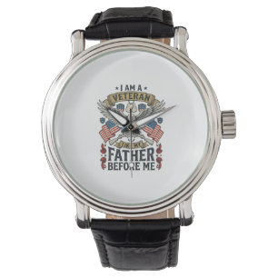 Veteraan zoals mijn vader voor mij adelaar horloge