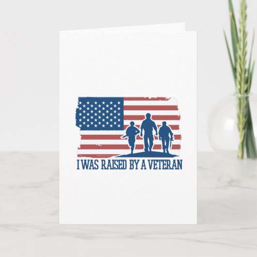 VETERAAN ZOON CITAAT KAART (Voorkant)