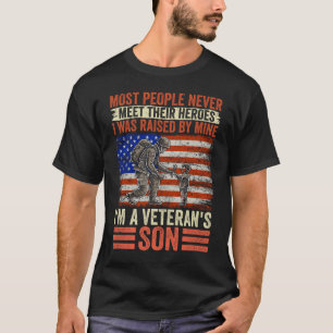 Veteraan Zoon Ik Ben Opgegroeid Door Mijn Held Pat T-shirt