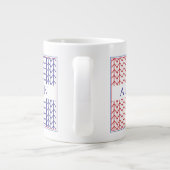 "VÉTÉRAN AMÉRICAIN" Grand Mug Blanc (Dos)