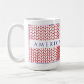 "VÉTÉRAN AMÉRICAIN" Grand Mug Blanc (Gauche)