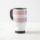 "VÉTÉRAN AMÉRICAIN" Tasse de Voyage (Devant gauche)