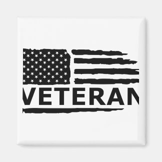 Veteran American Flag Magneet