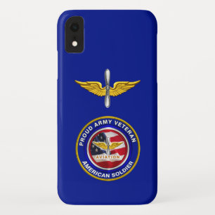 Veteran Aviation Colors van het leger iPhone XR Hoesje