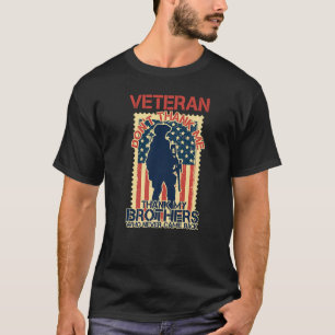 Veteran bedankt mijn broers niet, die nooit t-shirt