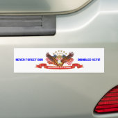 Veteran DAV Best bekeken groot. Opmerkingen uitzic Bumpersticker (Op auto)